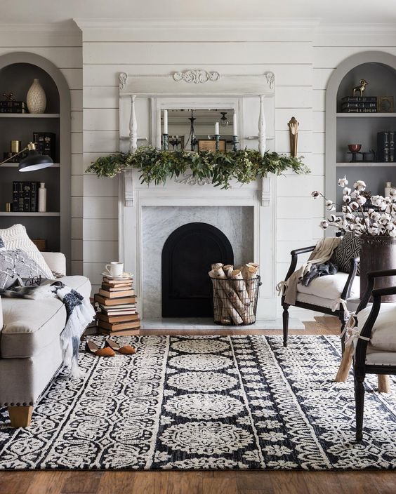 Winter Mantel Design Inspiration