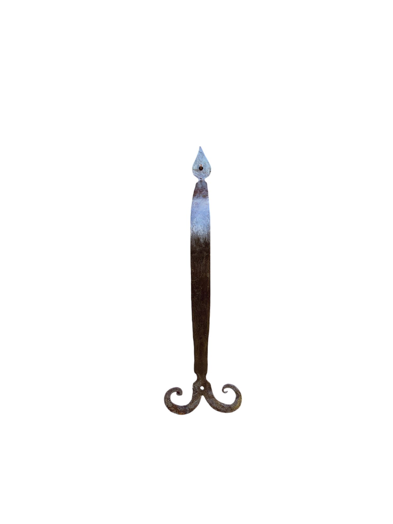 14" Forged Barn Door Pull - Arc and Hammer