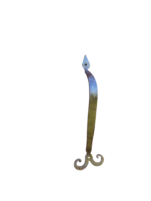 14" Forged Barn Door Pull - Arc and Hammer