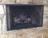 Custom Fireplace Screen - Arc and Hammer