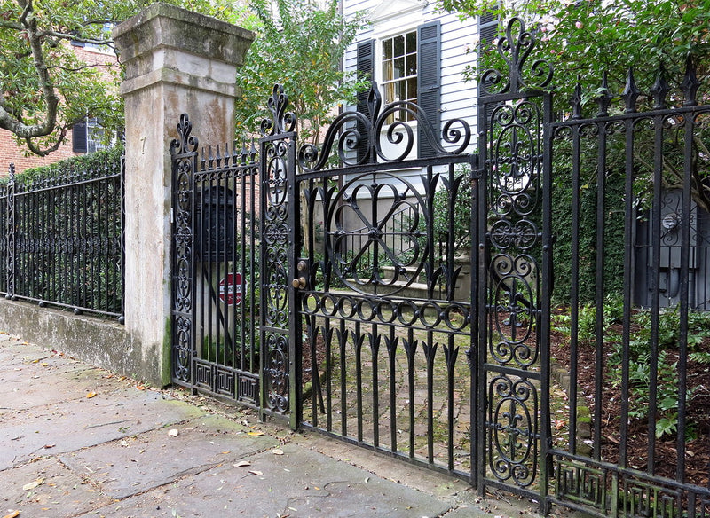South Carolina Historic Wrought Iron Fences