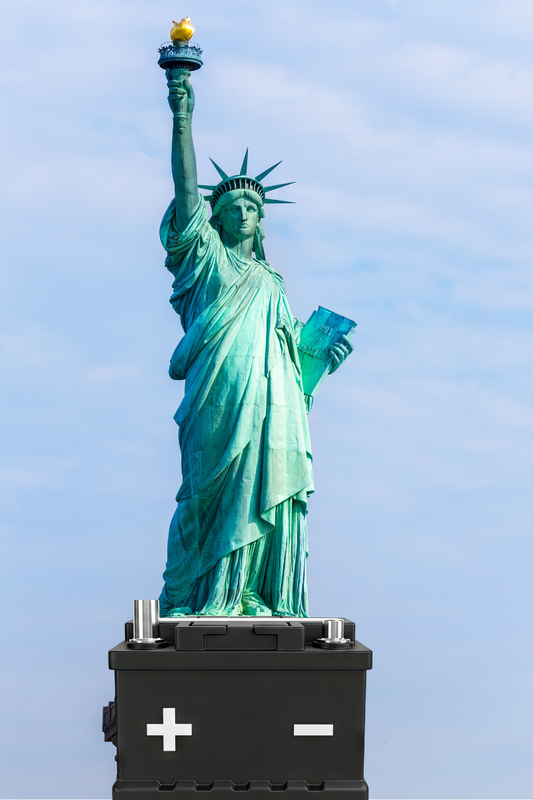 How the Statue of Liberty Became a Battery: Galvanic Corrosion