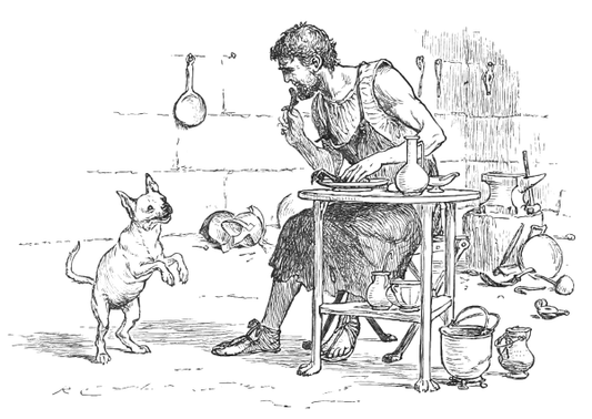 National Dog Day; Dog Powered Blacksmithing