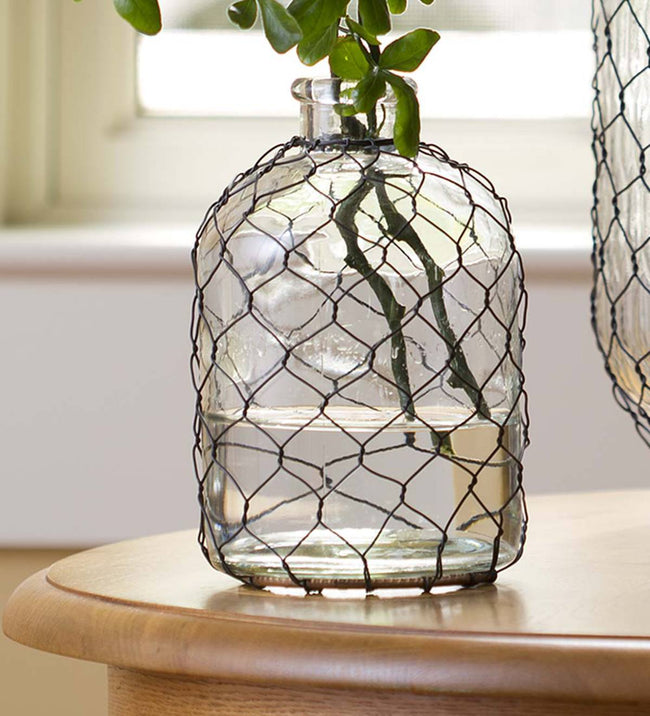 DIY crafts with chicken wire, metal mesh and decorative sheeting