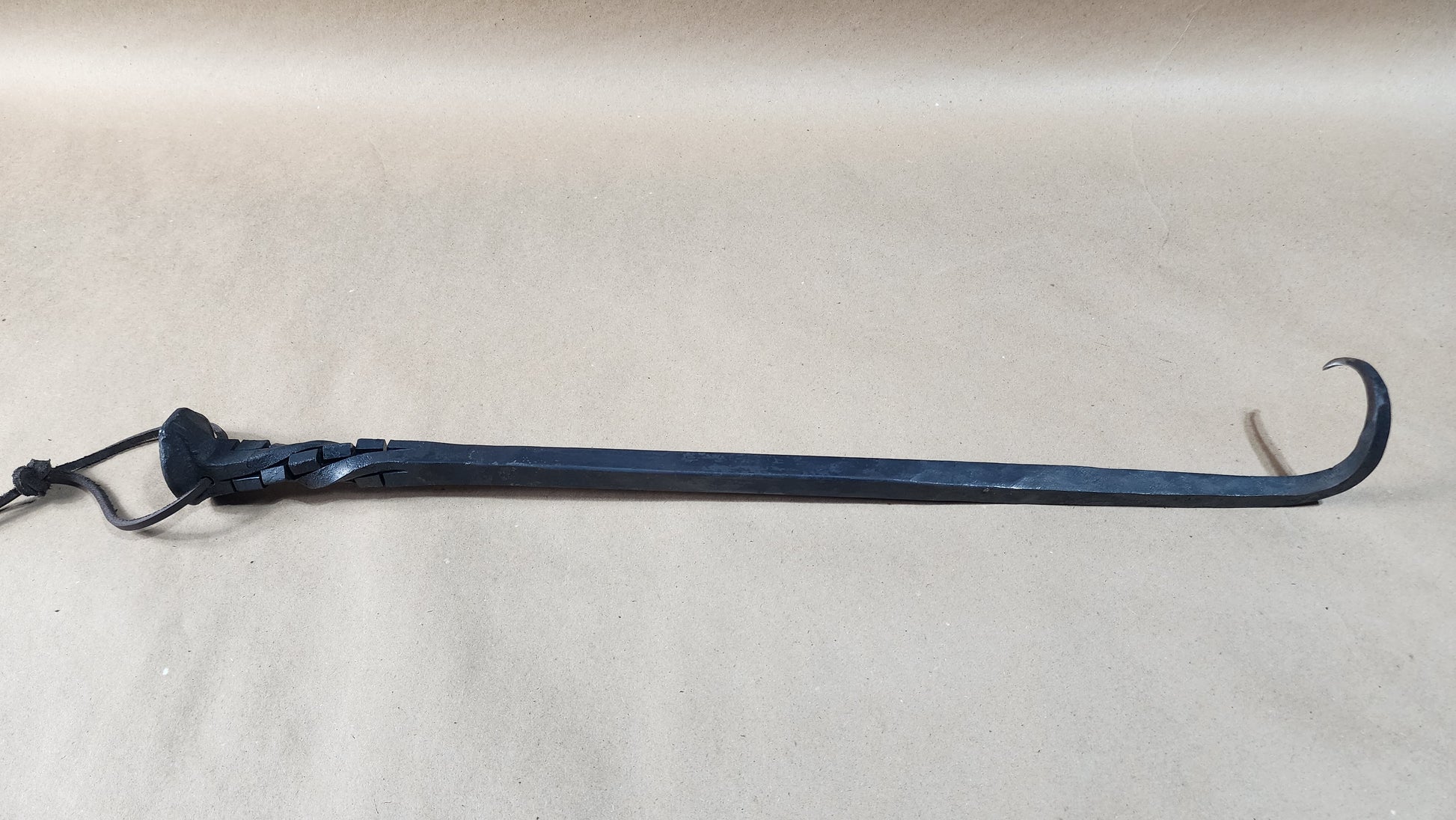 Forged Railroad Spike Meat Turner - Arc and Hammer