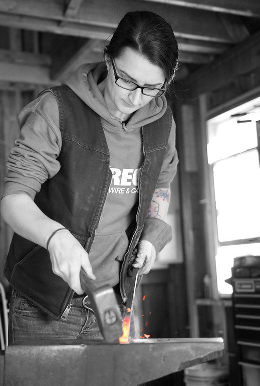 Blacksmithing 101- Forging a Hook Homeschool Group (4 students max) ONE DAY CLASS/ 2 HOURS - Arc and Hammer