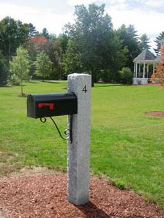 Forged Scroll Mailbox Bracket - Arc and Hammer