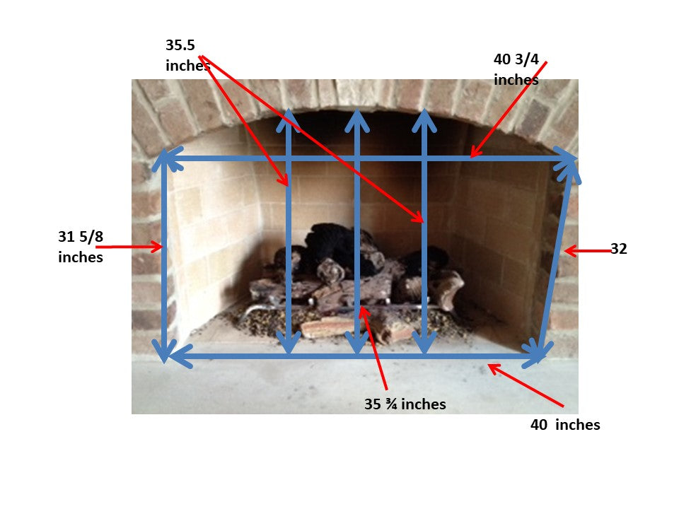 Custom Fireplace Screen - Arc and Hammer